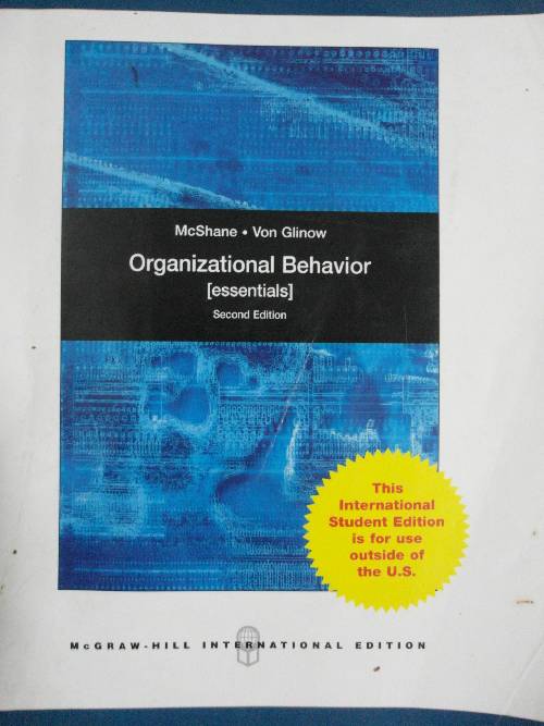 組織行為-Organizatonal Behavior